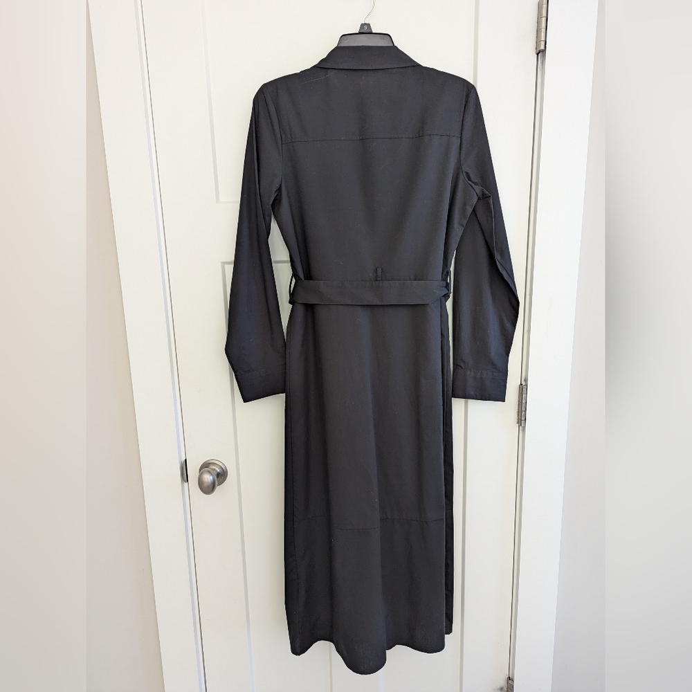 Banana Republic LS Black Safari style Dress Size Small - Picture 3 of 5